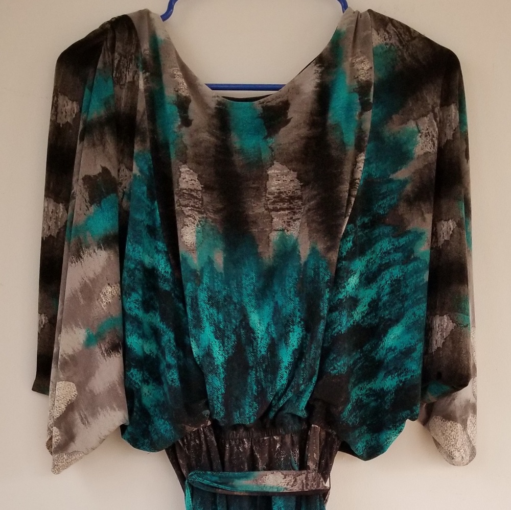 Doleman sleeve dress